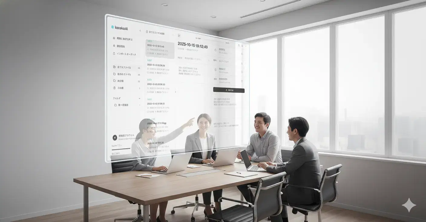 チーム間でのリアルタイム情報共有のイラスト