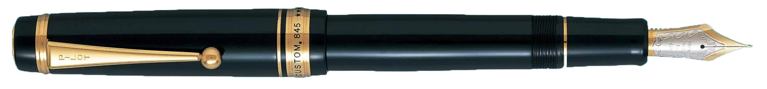 図表1：伝統の書き味を現代によみがえらせた大型高級万年筆「カスタム URUSHI（漆）」